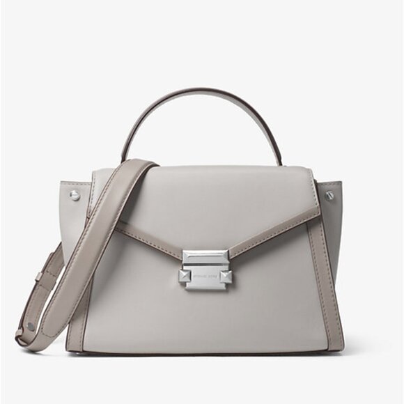 Michael Kors Whitney Leather Satchel - Picture 1 of 9